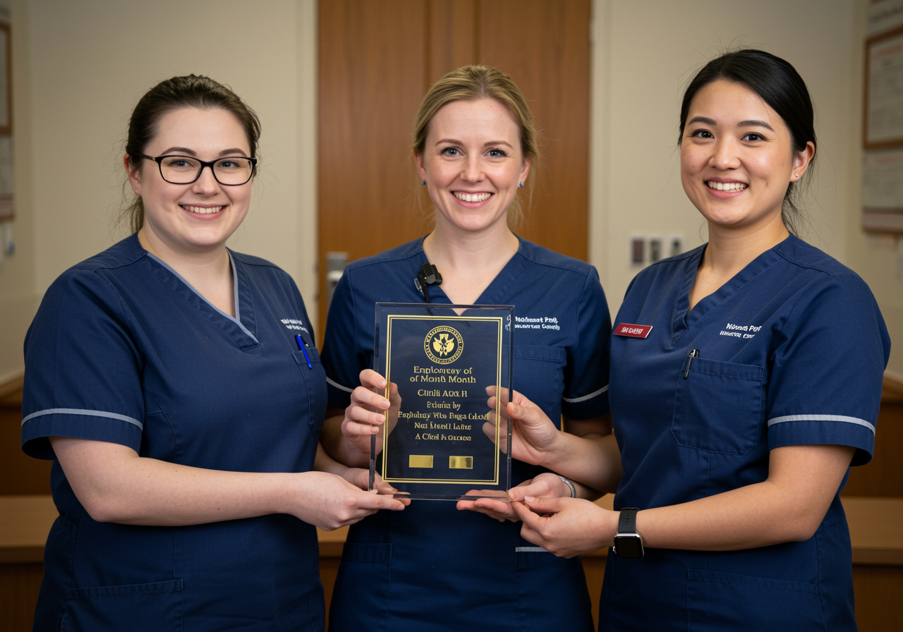 Healthcare recognition and appreciation programs for hospital staff
